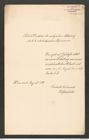 k.k. naturhistorisches Hofmuseum, Intendanzakten 1885-1896 (Hauer), Aktenzahl Z.519/1889, Seite 1
